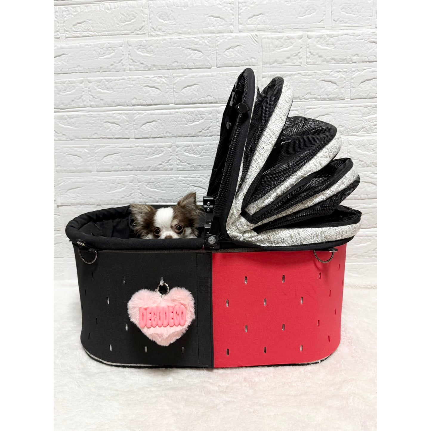 【数量限定ハートチャーム付き】DECODECOカバー［ウォームレッド］